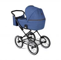 Коляска 3 в 1 Noordline Nicole Classic, Blue / Синий (Шасси Black) - вид 3 миниатюра