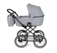 Коляска 3 в 1 Noordline Nicole Classic, Grey / Серый (Шасси Black) - вид 1 миниатюра