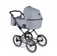 Коляска 3 в 1 Noordline Nicole Classic, Grey / Серый (Шасси Black) - вид 3 миниатюра