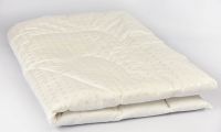 Одеяло Vikalex (110х140см), Белый с кубиками серого цвета (Тик / Бамбук) - вид 5 миниатюра