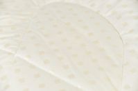 Одеяло Vikalex (110х140см), Белый с кубиками серого цвета (Тик / Бамбук) - вид 7 миниатюра