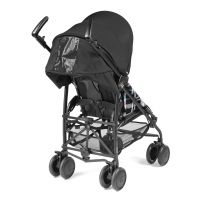 Коляска-трость Peg-Perego Pliko Mini, Tartan (Узор в клетку) - вид 5 миниатюра