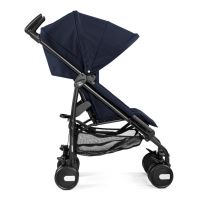 Коляска-трость Peg-Perego Pliko Mini, Navy (Темно-синий) - вид 1 миниатюра