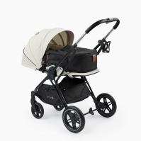 Коляска прогулочная Happy Baby Luna Pro, Beige (Бежевый) - вид 1 миниатюра