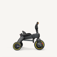 Трехколесный детский велосипед Doona Liki Trike S5, Nitro Black (Черный) - вид 9 миниатюра