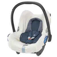 Летний чехол для автокресла Maxi-Cosi CabrioFix, Fresh Ecru (Экрю) - вид 1 миниатюра