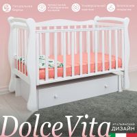 Детская кровать Sweet Baby Dolce Vita (маятник универсальный), Bianco (Белый) - вид 5 миниатюра