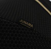 Коляска 3 в 1 Junama Diamond Mirror Satin V2, JDMSv2-03 (Черный / Матовое золото / Рама черный) - вид 57 миниатюра
