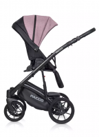 Коляска 2 в 1 Riko Basic Pacco, 02 - Pink (Розовый - Черный) - вид 27 миниатюра