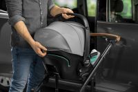 Коляска 4 в 1 Britax Roemer Smile III Baby-safe iSense + Flex Base iSense, Midnight Grey (Графит) - вид 5 миниатюра