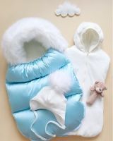 Комплект на выписку Argo Baby Winter, Голубой Перламутр - вид 1 миниатюра