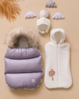 Комплект на выписку Argo Baby Winter, Lilac Grey (Cиреневый) - вид 1 миниатюра