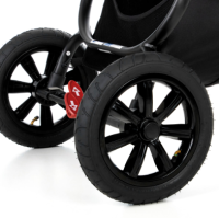 Коляска 2 в 1 Valco Baby Snap 4 Ultra Trend + надувные колеса, Denim (Синий) - вид 13 миниатюра