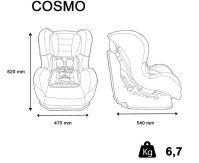 Автокресло Nania Cosmo Access (0-18 кг), Petrol (Синий) - вид 9 миниатюра