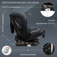 Автокресло Sweet Baby Crosstour 360 SPS Isofix (0-36 кг), Grey / Black (Серый / Черный) - вид 21 миниатюра