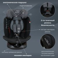 Автокресло Sweet Baby Crosstour 360 SPS Isofix (0-36 кг), Grey / Black (Серый / Черный) - вид 23 миниатюра