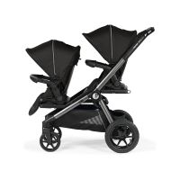 Коляска для погодок Peg-Perego GT4, Black Shine (Черный) - вид 1 миниатюра