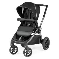 Коляска для погодок Peg-Perego GT4, Black Shine (Черный) - вид 2 миниатюра