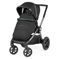 Коляска для погодок Peg-Perego GT4, Black Shine (Черный) - вид 4 миниатюра