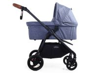 Люлька Valco Baby External Bassinet для коляски Snap Duo Trend, Denim (Синий) - вид 2 миниатюра