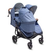 Люлька Valco Baby External Bassinet для коляски Snap Duo Trend, Denim (Синий) - вид 8 миниатюра