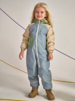 Комбинезон демисезонный Leokid Color Kit, Gray / Blue (Серый / Голубой) - вид 11 миниатюра