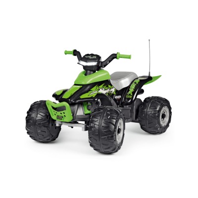 Детский электроквадроцикл Peg-Perego Corral T-Rex 330W, Green (Зеленый) - вид 1 миниатюра