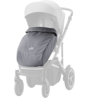 Накидка на ножки для прогулочной коляски Britax Roemer Smile III, Frost Grey (Серый) - вид 1 миниатюра