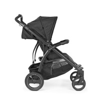 Прогулочная коляска для двойни Peg-Perego Book For Two, Ardesia (Темно-серый) - вид 7 миниатюра