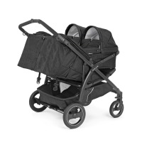 Прогулочная коляска для двойни Peg-Perego Book For Two, Ardesia (Темно-серый) - вид 11 миниатюра