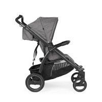 Прогулочная коляска для двойни Peg-Perego Book For Two, Quartz (Серый) - вид 9 миниатюра