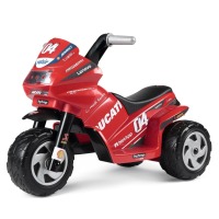 Детский электромотоцикл Peg-Perego Ducati Mini Evo - вид 2 миниатюра