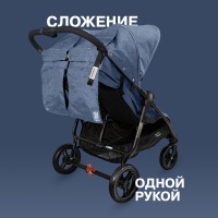 Прогулочная коляска для двойни Valco Baby Slim Twin Tailormade, Grey Marle (Серый) - вид 21 миниатюра