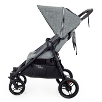 Прогулочная коляска для двойни Valco Baby Slim Twin Tailormade, Grey Marle (Серый) - вид 5 миниатюра