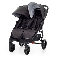 Прогулочная коляска для двойни Valco Baby Slim Twin Tailormade, Charcoal (Графит) - вид 1 миниатюра