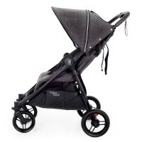 Прогулочная коляска для двойни Valco Baby Slim Twin Tailormade, Charcoal (Графит) - вид 9 миниатюра