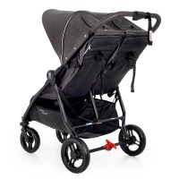 Прогулочная коляска для двойни Valco Baby Slim Twin Tailormade, Charcoal (Графит) - вид 11 миниатюра