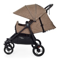 Прогулочная коляска для двойни Valco Baby Slim Twin Tailormade, Cappuccino (Капучино) - вид 7 миниатюра