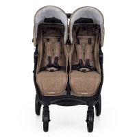 Прогулочная коляска для двойни Valco Baby Slim Twin Tailormade, Cappuccino (Капучино) - вид 13 миниатюра