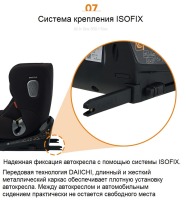 Автокресло Daiichi All-in-One 360 i-Size (0-36 кг), Luminous Grey (Светло-серый) - вид 39 миниатюра