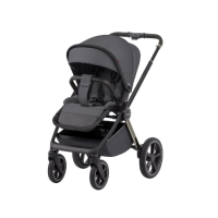 Коляска 2 в 1 Carrello Ultimo CRL-6511 / 2023, Cool Grey / шасси Black Chrome (Серый) - вид 2 миниатюра