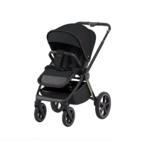 Коляска 2 в 1 Carrello Ultimo CRL-6511 / 2023, Sable Black / шасси Black Chrome (Черный) - вид 2 миниатюра