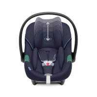 Автокресло Cybex Aton S2 i-Size (0-13 кг), Moon Black (Черный) - вид 11 миниатюра