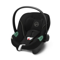 Автокресло Cybex Aton S2 i-Size (0-13 кг), Moon Black (Черный) - вид 1 миниатюра