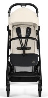 Коляска прогулочная Cybex Beezy (с дождевиком и бампером), Canvas White (Белый) - вид 1 миниатюра