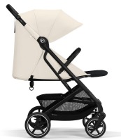 Коляска прогулочная Cybex Beezy (с дождевиком и бампером), Canvas White (Белый) - вид 5 миниатюра