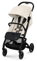 Коляска прогулочная Cybex Beezy (с дождевиком и бампером), Canvas White (Белый) - вид 1 миниатюра