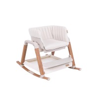 Стульчик для кормления Tutti Bambini Nova, Scandinavian Walnut / Ecru (Скандинавский Орех - Бежевый) - вид 11 миниатюра