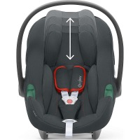 Автокресло Cybex Aton B2 i-Size (0-13 кг), Steel Grey (Серый) - вид 1 миниатюра