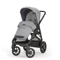 Коляска 4 в 1 Inglesina Aptica XT New System Quattro + Автокресло Inglesina Darwin (0-13 кг), Horizon Grey (Светло-серый) - вид 3 миниатюра